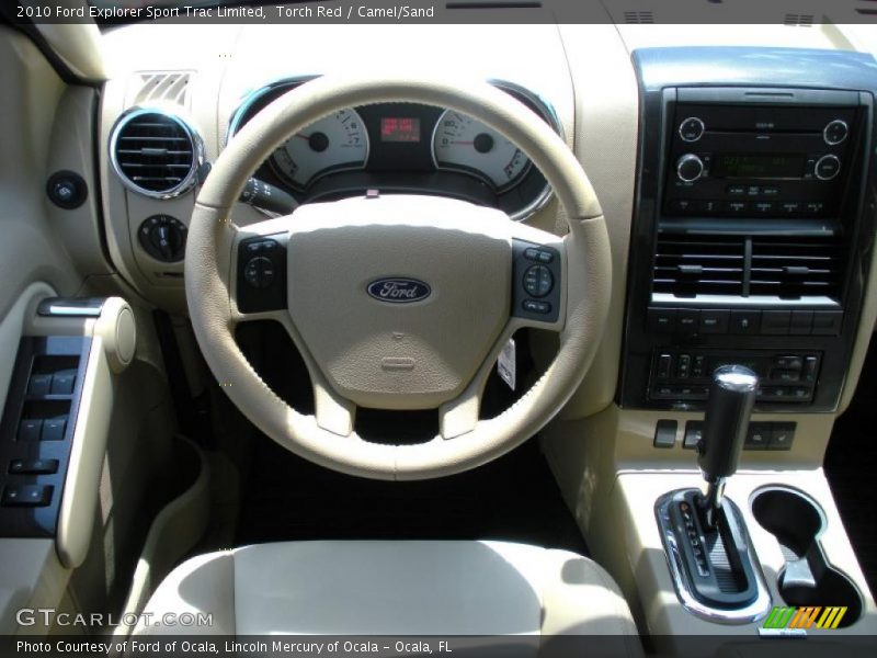 Torch Red / Camel/Sand 2010 Ford Explorer Sport Trac Limited