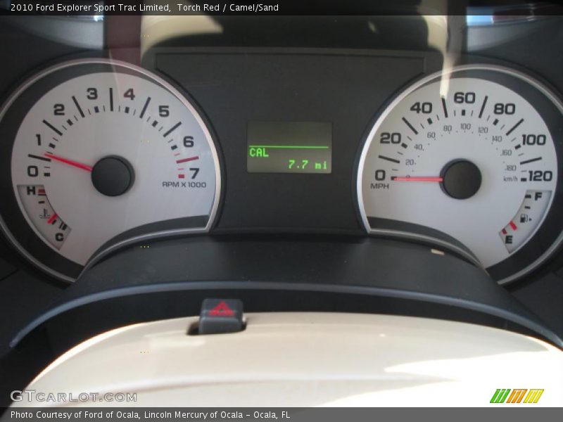 Torch Red / Camel/Sand 2010 Ford Explorer Sport Trac Limited