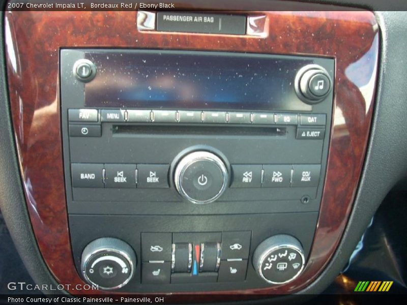 Bordeaux Red / Ebony Black 2007 Chevrolet Impala LT