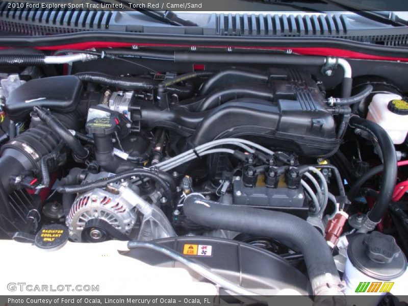 Torch Red / Camel/Sand 2010 Ford Explorer Sport Trac Limited