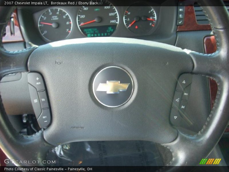 Bordeaux Red / Ebony Black 2007 Chevrolet Impala LT