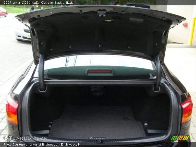 Obsidian Black / Black 2007 Lexus IS 250 AWD