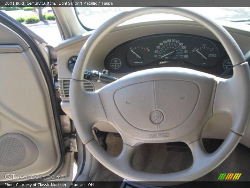 Light Sandrift Metallic / Taupe 2001 Buick Century Custom