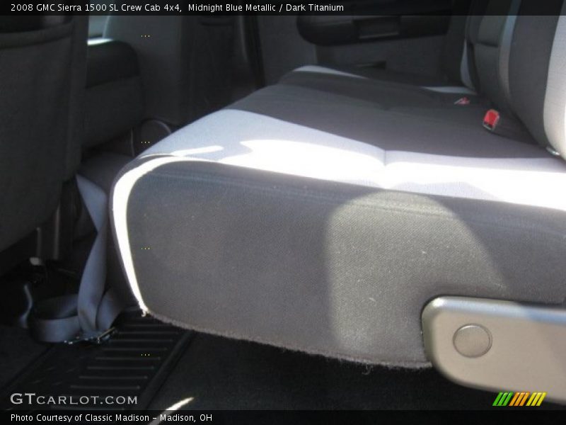 Midnight Blue Metallic / Dark Titanium 2008 GMC Sierra 1500 SL Crew Cab 4x4