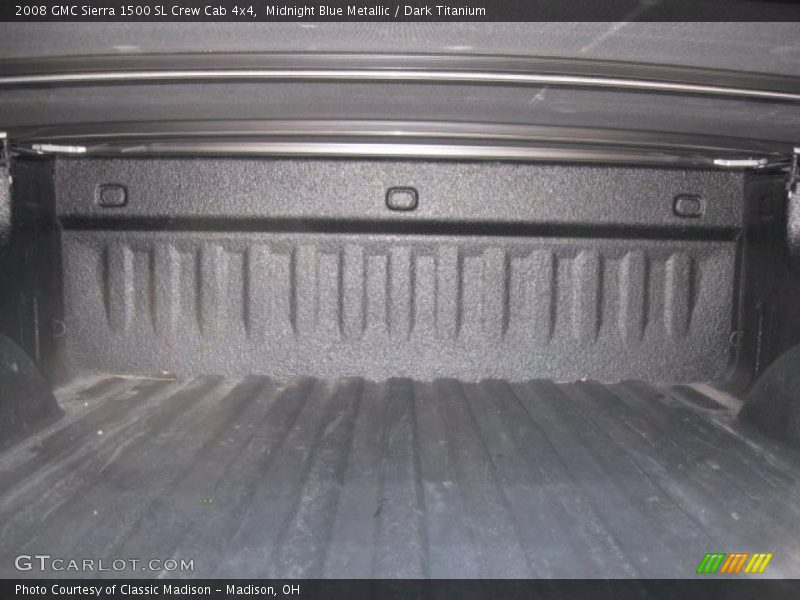 Midnight Blue Metallic / Dark Titanium 2008 GMC Sierra 1500 SL Crew Cab 4x4