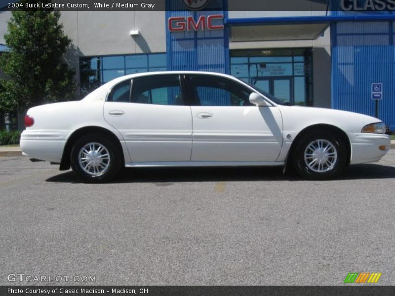 White / Medium Gray 2004 Buick LeSabre Custom