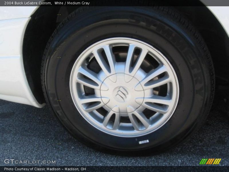 White / Medium Gray 2004 Buick LeSabre Custom