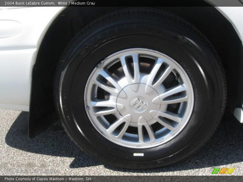 White / Medium Gray 2004 Buick LeSabre Custom