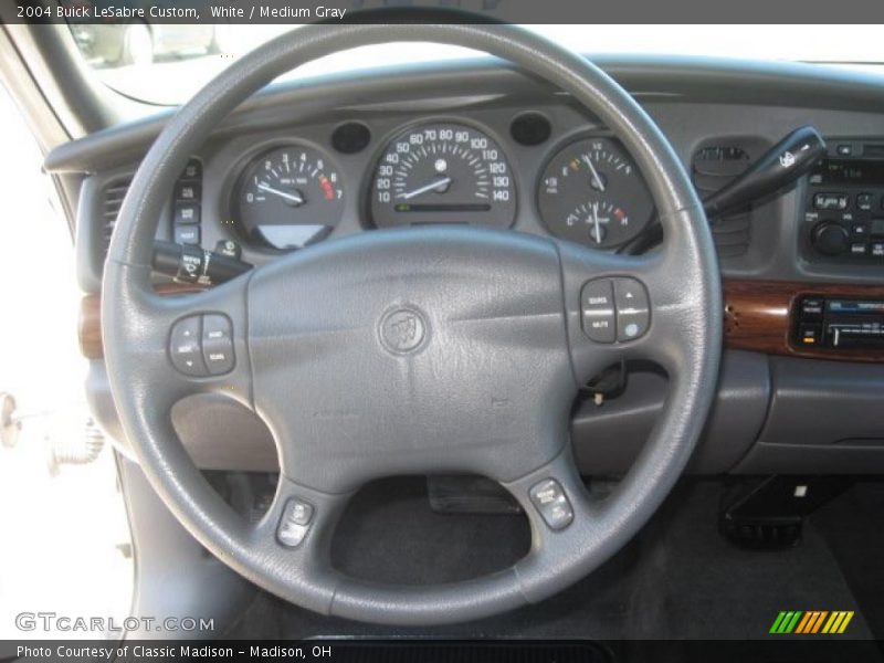 White / Medium Gray 2004 Buick LeSabre Custom