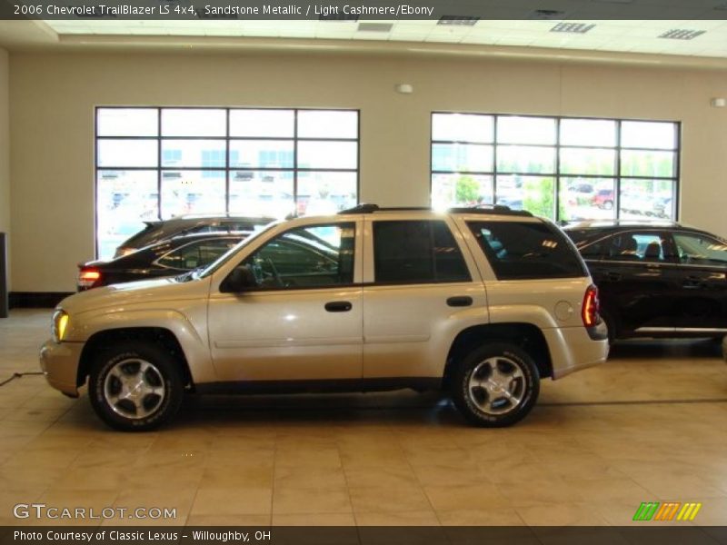 Sandstone Metallic / Light Cashmere/Ebony 2006 Chevrolet TrailBlazer LS 4x4