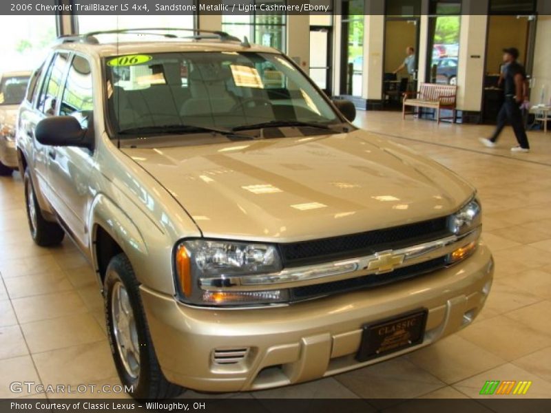 Sandstone Metallic / Light Cashmere/Ebony 2006 Chevrolet TrailBlazer LS 4x4