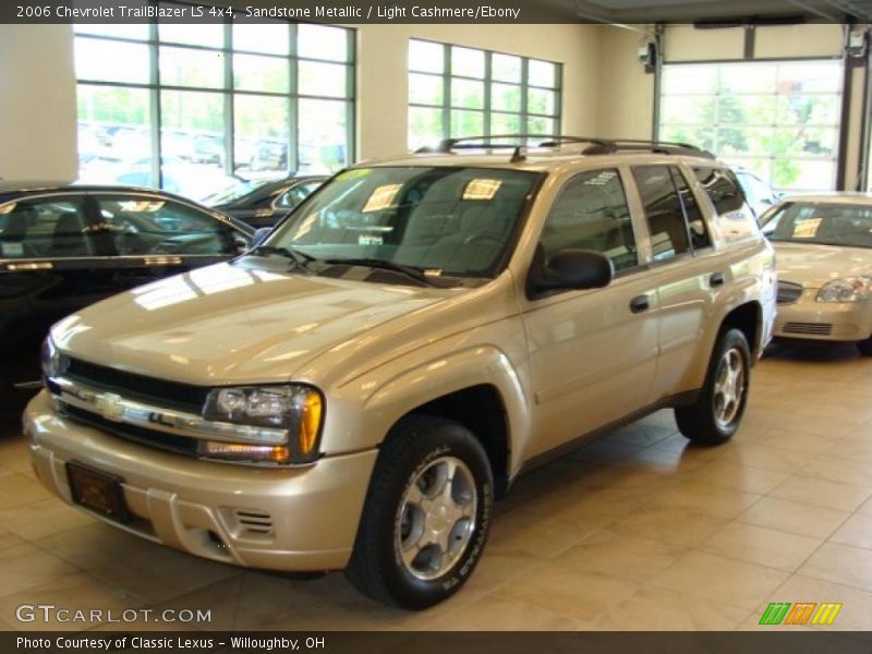 Sandstone Metallic / Light Cashmere/Ebony 2006 Chevrolet TrailBlazer LS 4x4