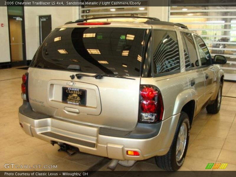 Sandstone Metallic / Light Cashmere/Ebony 2006 Chevrolet TrailBlazer LS 4x4