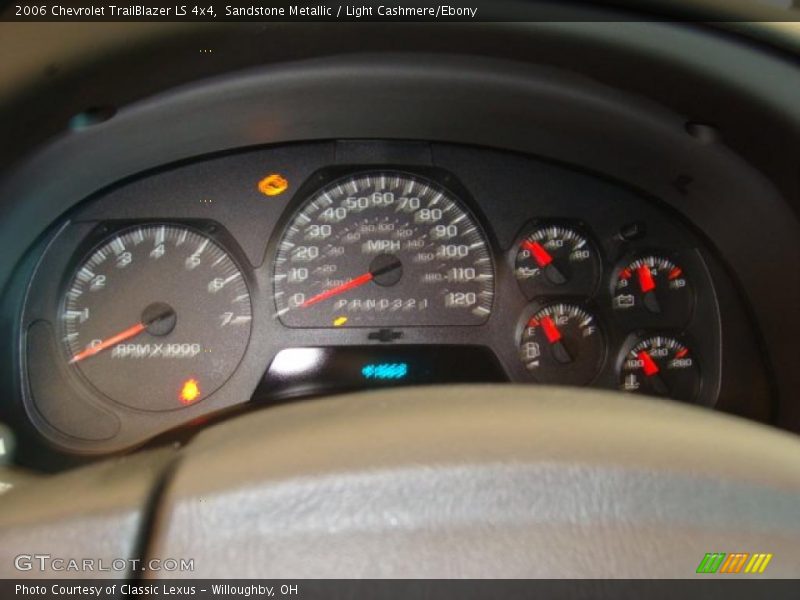 Sandstone Metallic / Light Cashmere/Ebony 2006 Chevrolet TrailBlazer LS 4x4