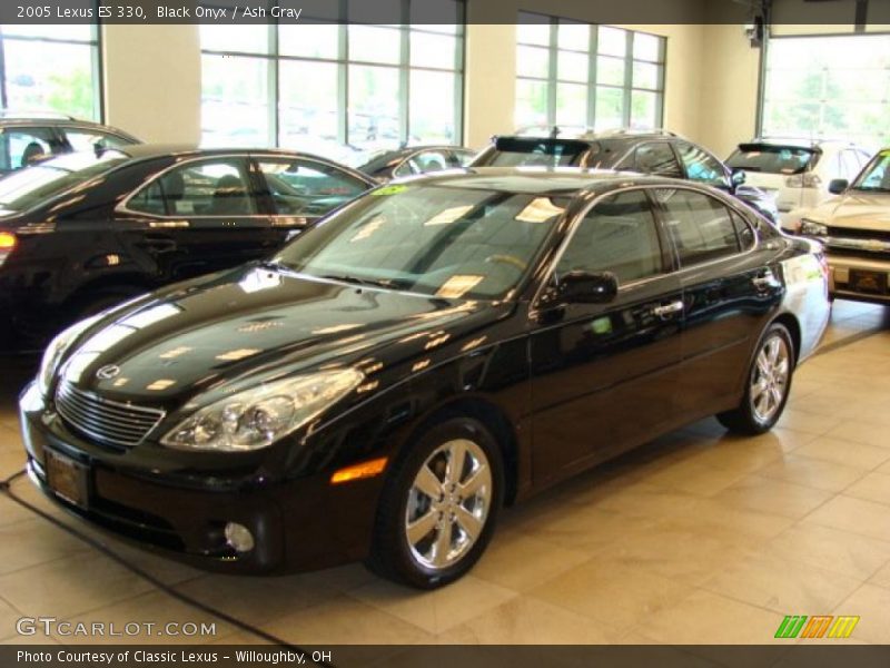 Black Onyx / Ash Gray 2005 Lexus ES 330