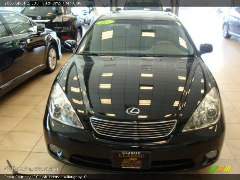 Black Onyx / Ash Gray 2005 Lexus ES 330