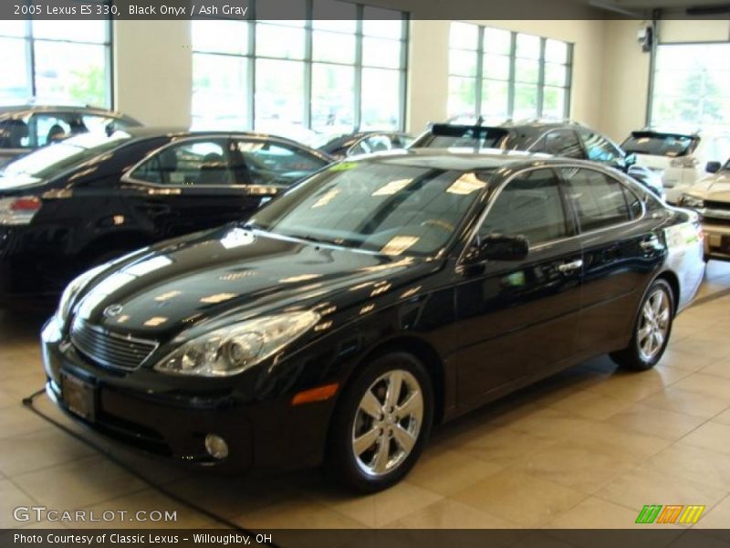 Black Onyx / Ash Gray 2005 Lexus ES 330