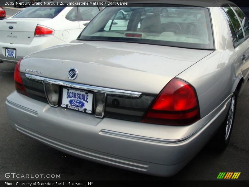 Smokestone Metallic / Light Camel 2009 Mercury Grand Marquis LS