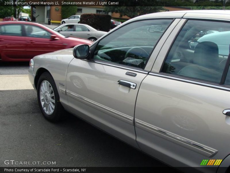 Smokestone Metallic / Light Camel 2009 Mercury Grand Marquis LS