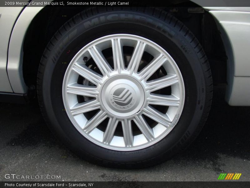 Smokestone Metallic / Light Camel 2009 Mercury Grand Marquis LS
