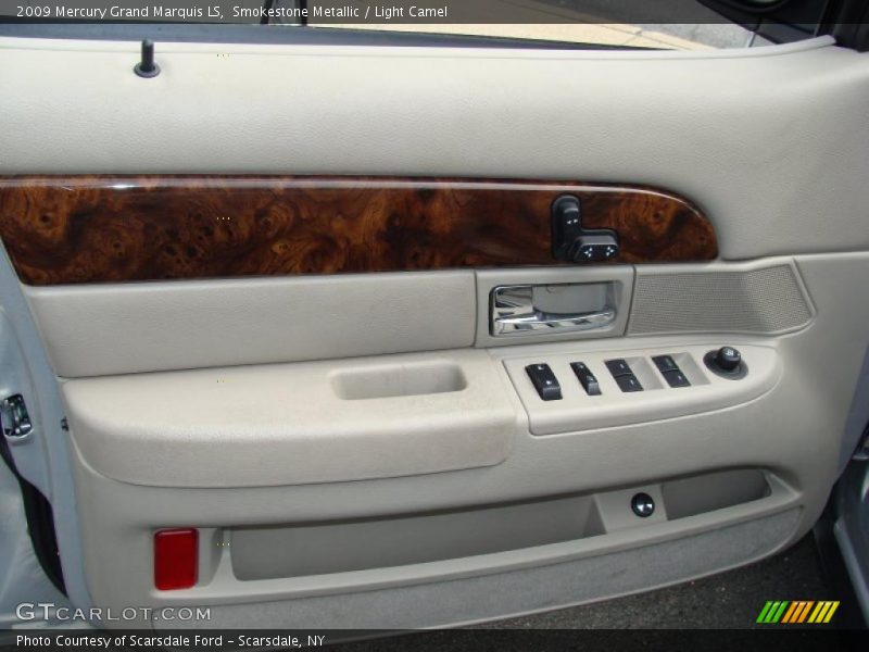 Smokestone Metallic / Light Camel 2009 Mercury Grand Marquis LS
