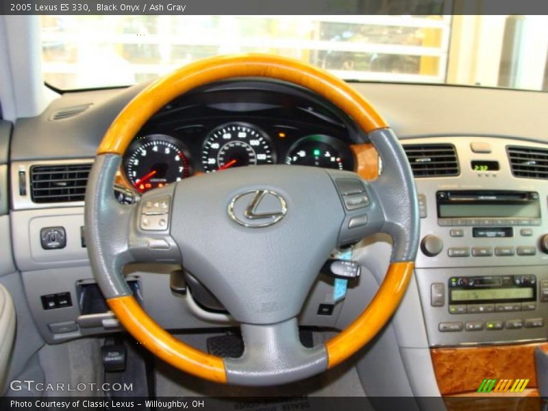 Black Onyx / Ash Gray 2005 Lexus ES 330