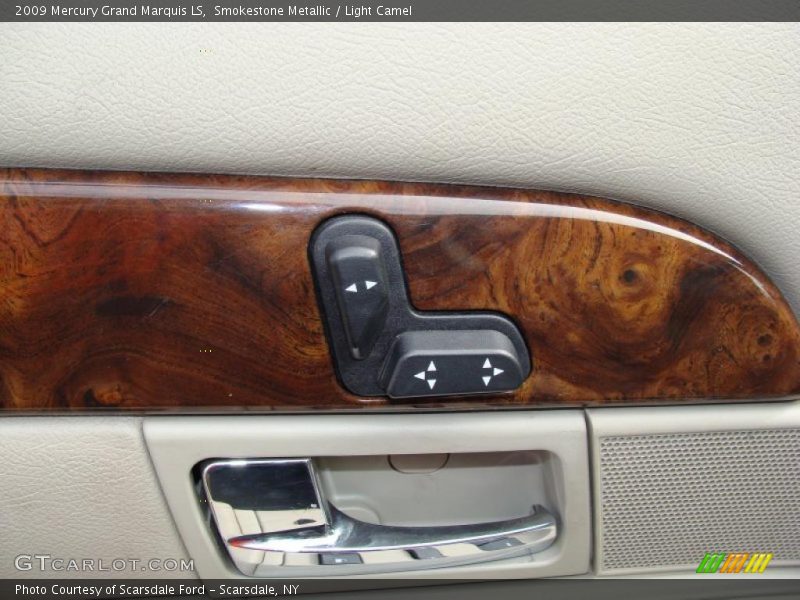 Smokestone Metallic / Light Camel 2009 Mercury Grand Marquis LS