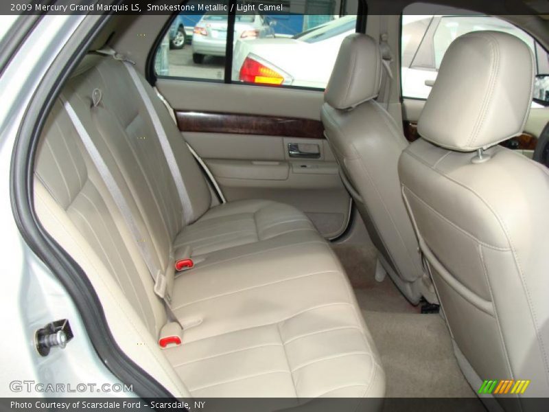 Smokestone Metallic / Light Camel 2009 Mercury Grand Marquis LS