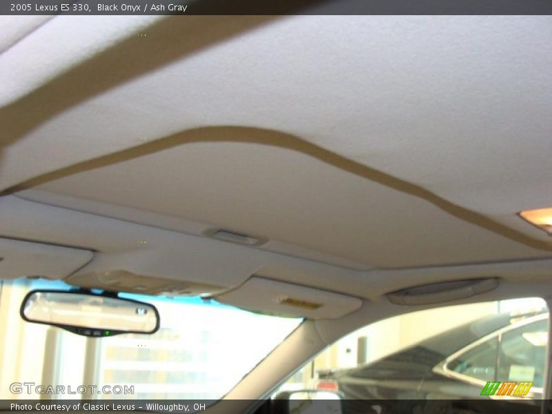 Black Onyx / Ash Gray 2005 Lexus ES 330