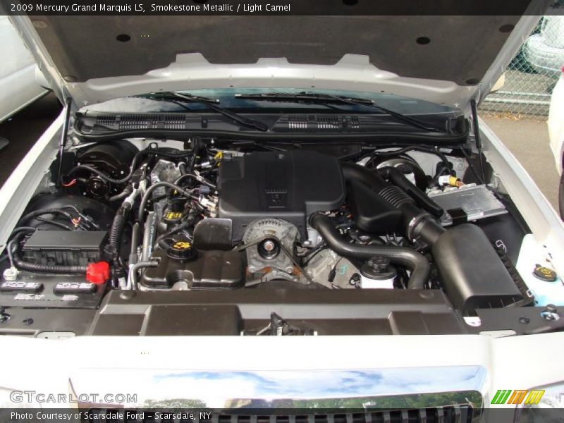 Smokestone Metallic / Light Camel 2009 Mercury Grand Marquis LS