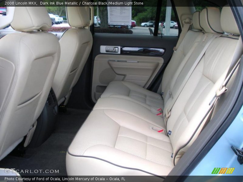 Dark Ink Blue Metallic / Charcoal Black/Medium Light Stone 2008 Lincoln MKX