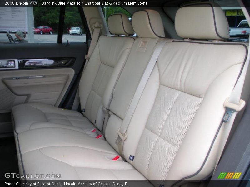 Dark Ink Blue Metallic / Charcoal Black/Medium Light Stone 2008 Lincoln MKX