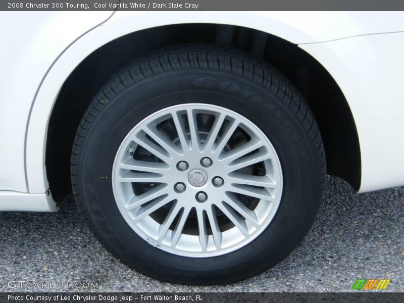 Cool Vanilla White / Dark Slate Gray 2008 Chrysler 300 Touring
