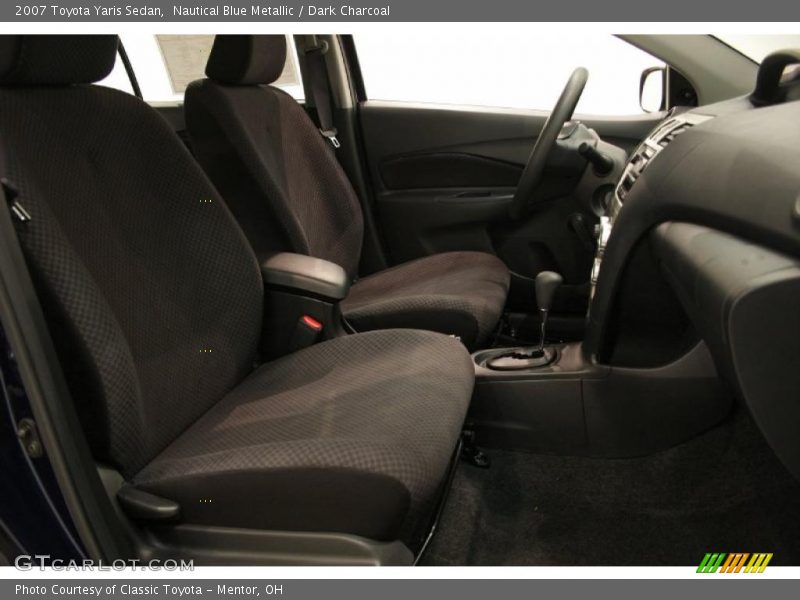 Nautical Blue Metallic / Dark Charcoal 2007 Toyota Yaris Sedan