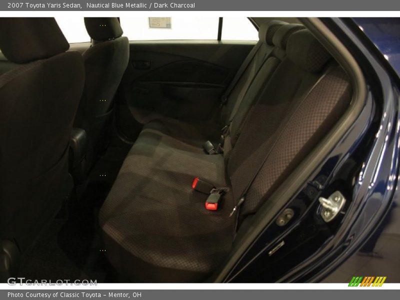 Nautical Blue Metallic / Dark Charcoal 2007 Toyota Yaris Sedan