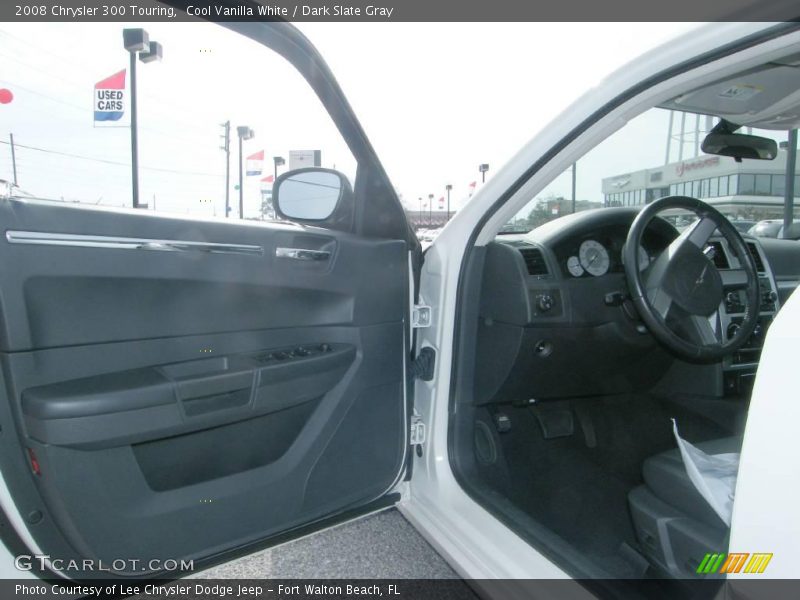 Cool Vanilla White / Dark Slate Gray 2008 Chrysler 300 Touring