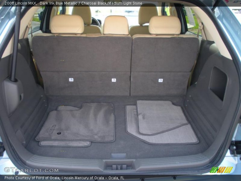Dark Ink Blue Metallic / Charcoal Black/Medium Light Stone 2008 Lincoln MKX