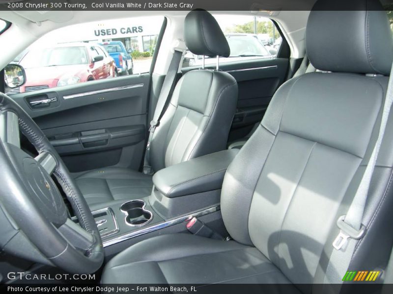 Cool Vanilla White / Dark Slate Gray 2008 Chrysler 300 Touring