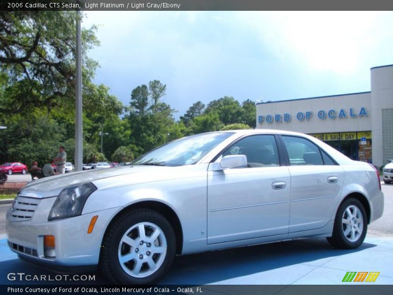 Light Platinum / Light Gray/Ebony 2006 Cadillac CTS Sedan