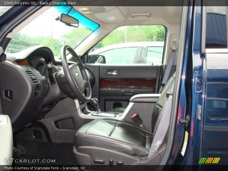 Black / Charcoal Black 2009 Ford Flex SEL