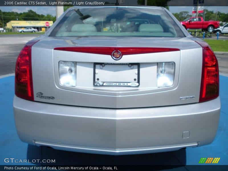 Light Platinum / Light Gray/Ebony 2006 Cadillac CTS Sedan