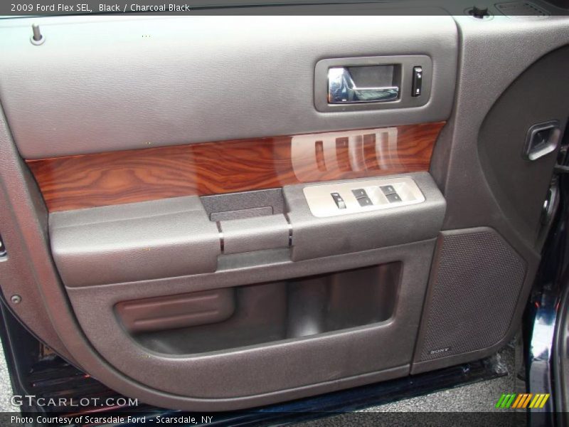 Black / Charcoal Black 2009 Ford Flex SEL