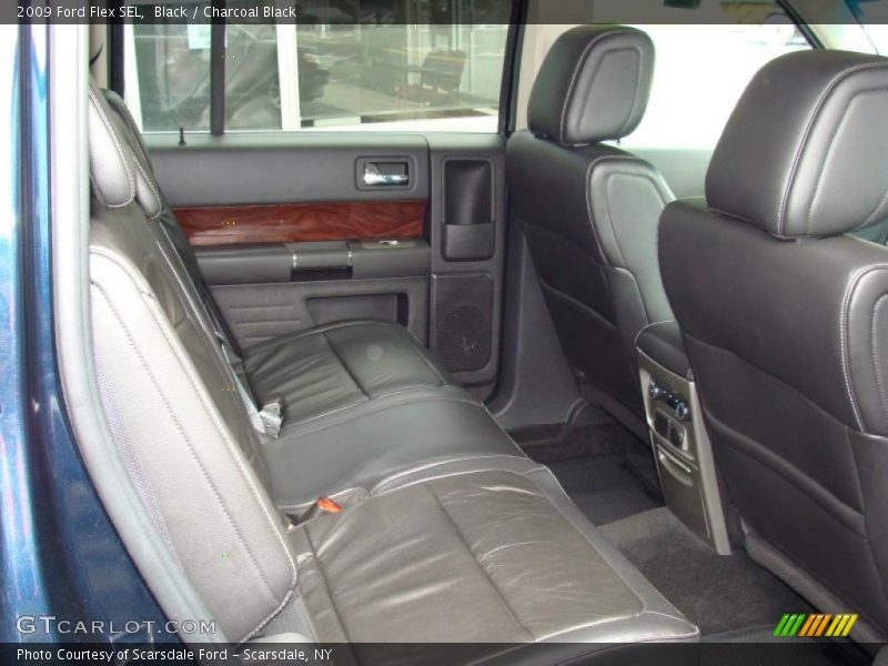 Black / Charcoal Black 2009 Ford Flex SEL