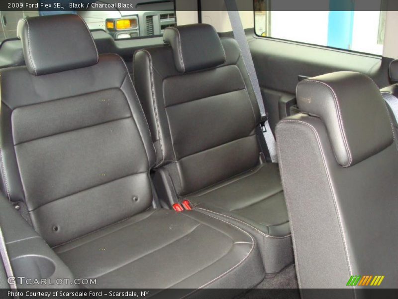 Black / Charcoal Black 2009 Ford Flex SEL