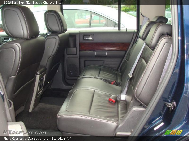 Black / Charcoal Black 2009 Ford Flex SEL