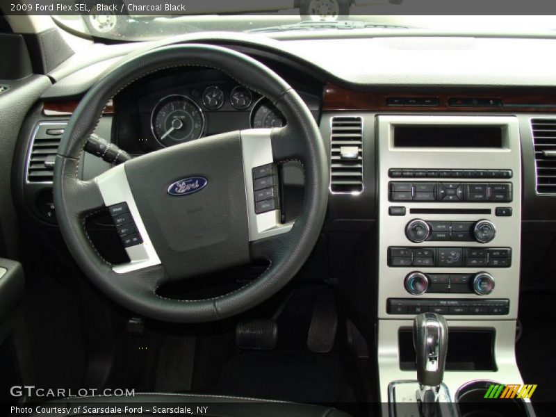 Black / Charcoal Black 2009 Ford Flex SEL