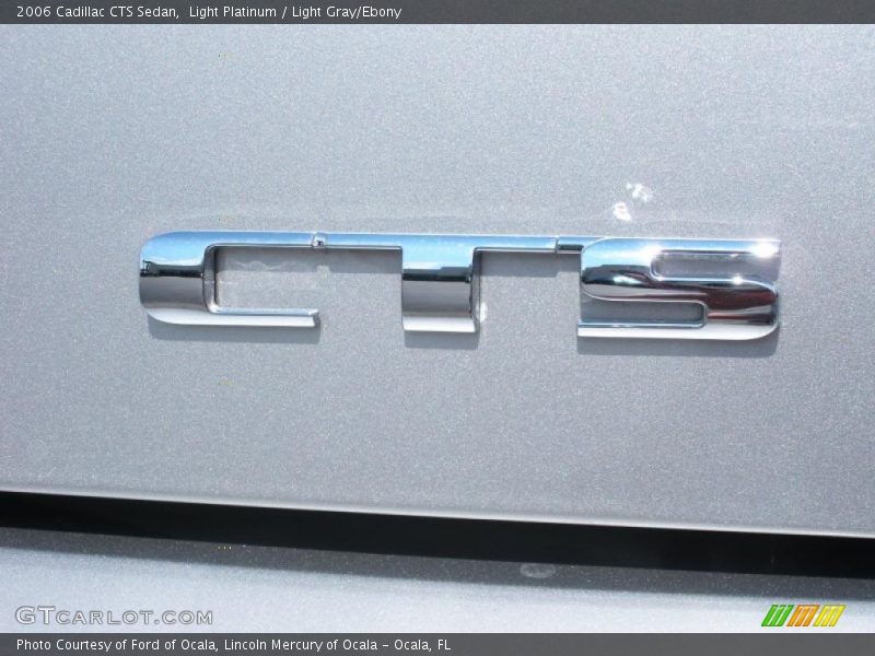 Light Platinum / Light Gray/Ebony 2006 Cadillac CTS Sedan