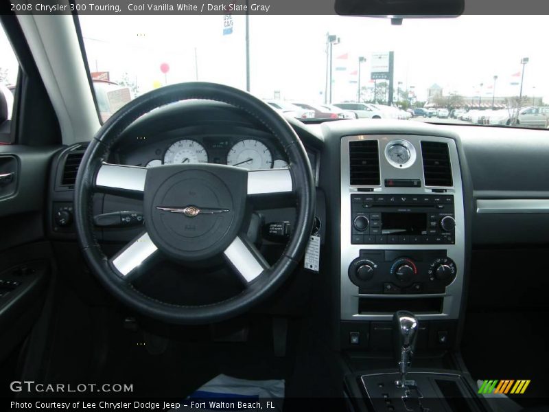 Cool Vanilla White / Dark Slate Gray 2008 Chrysler 300 Touring