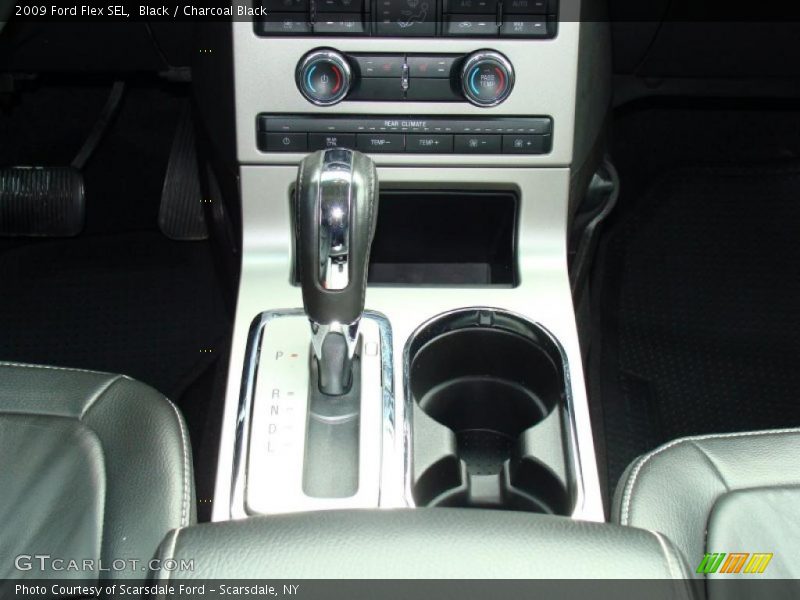 Black / Charcoal Black 2009 Ford Flex SEL