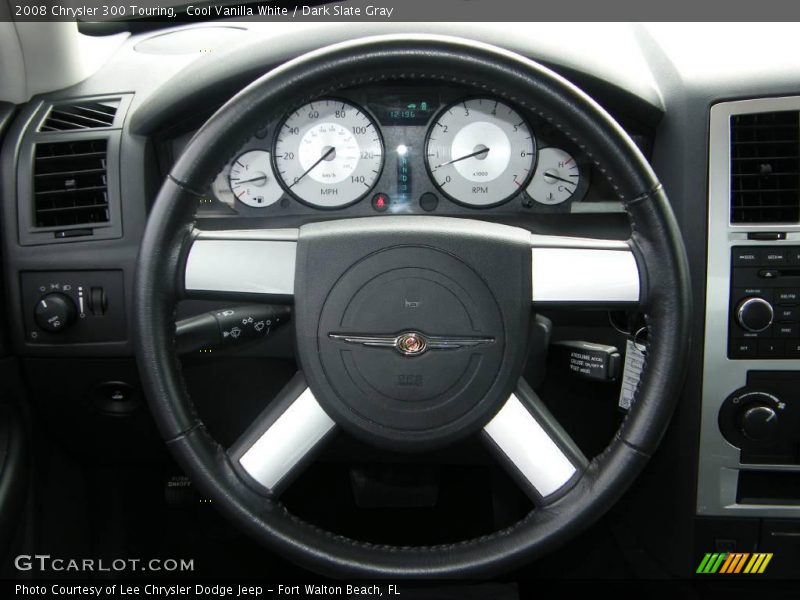 Cool Vanilla White / Dark Slate Gray 2008 Chrysler 300 Touring